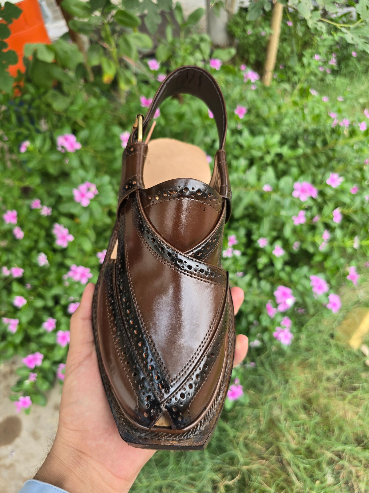 Shaheen Dark Brown Classic  SandaL