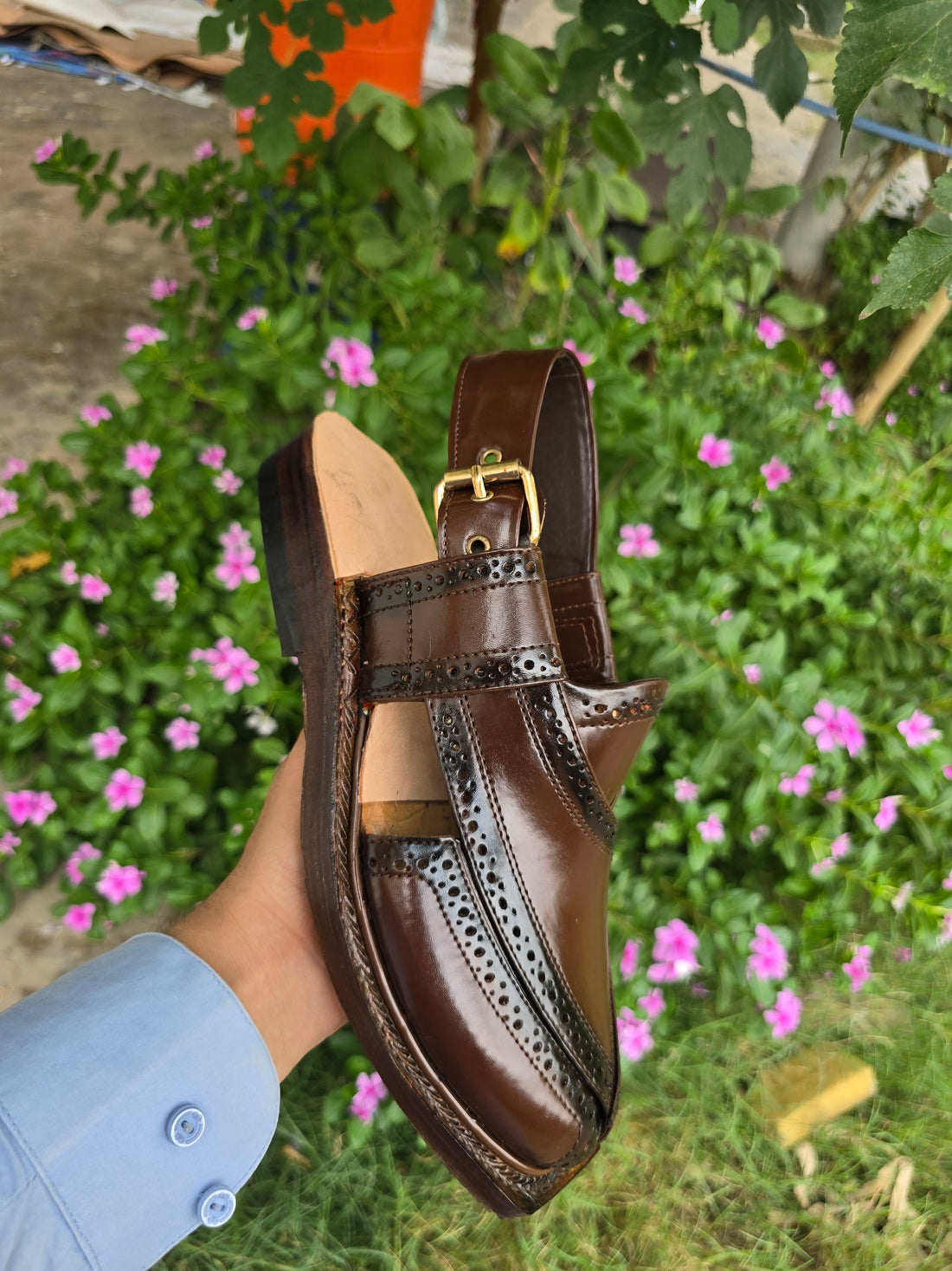 Shaheen Dark Brown Classic  SandaL