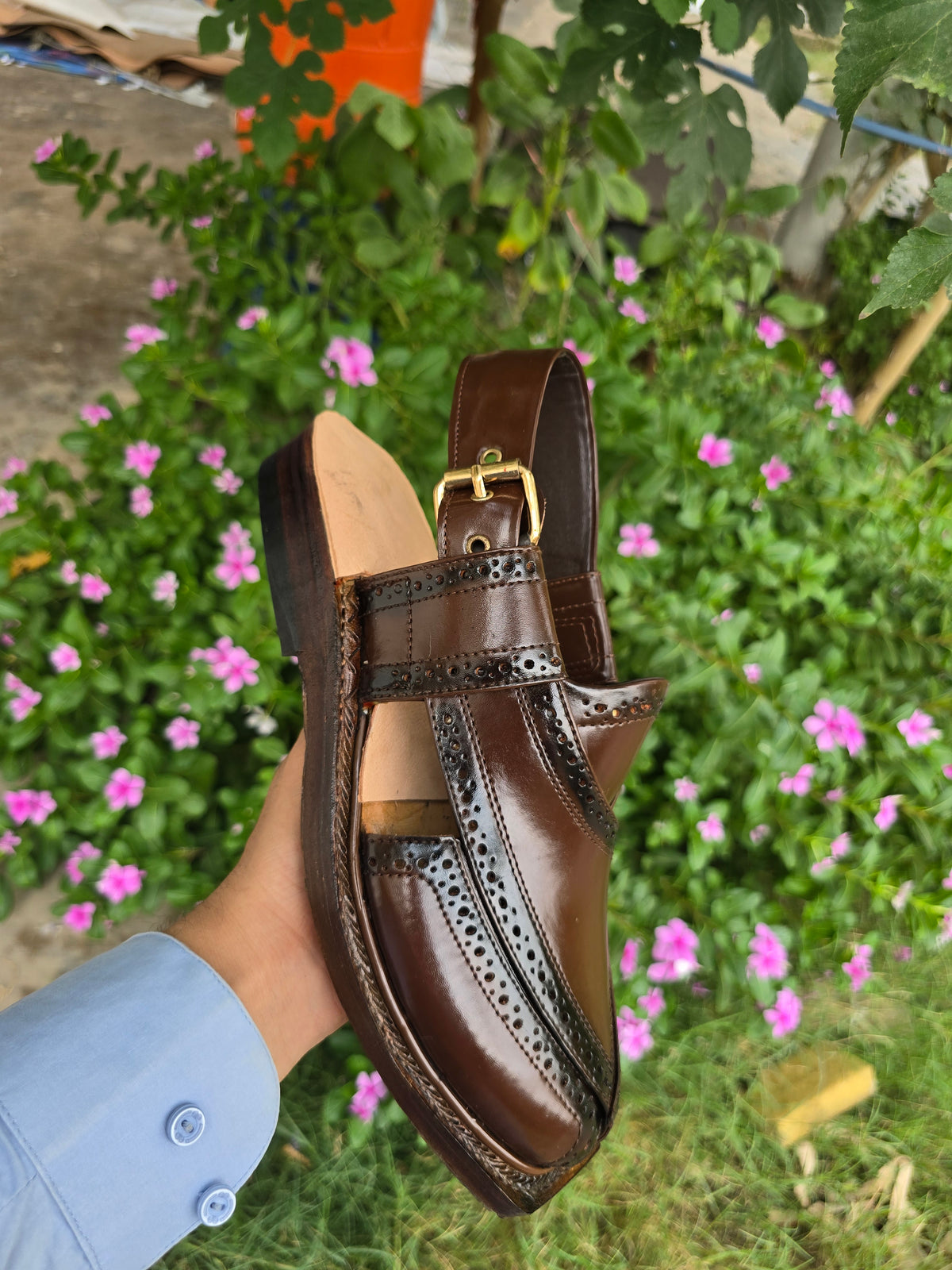 Shaheen Dark Brown Classic  SandaL
